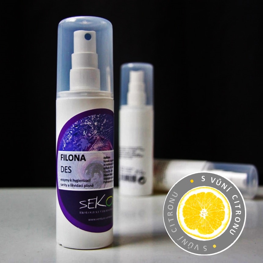 Enzymy k hygienizaci - Filona des - 0,12 l | Citron