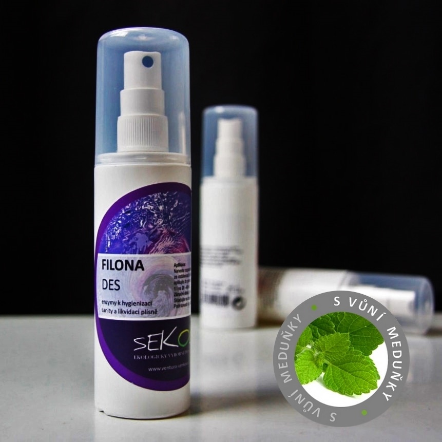 Enzymy k hygienizaci - Filona des - 0,12 l | Meduňka