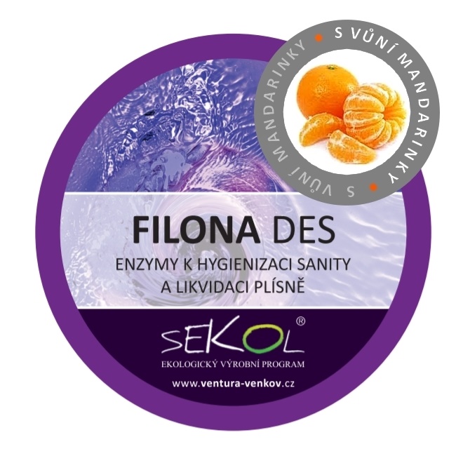 Enzymy k hygienizaci - Filona des - 5l | Mandarinka