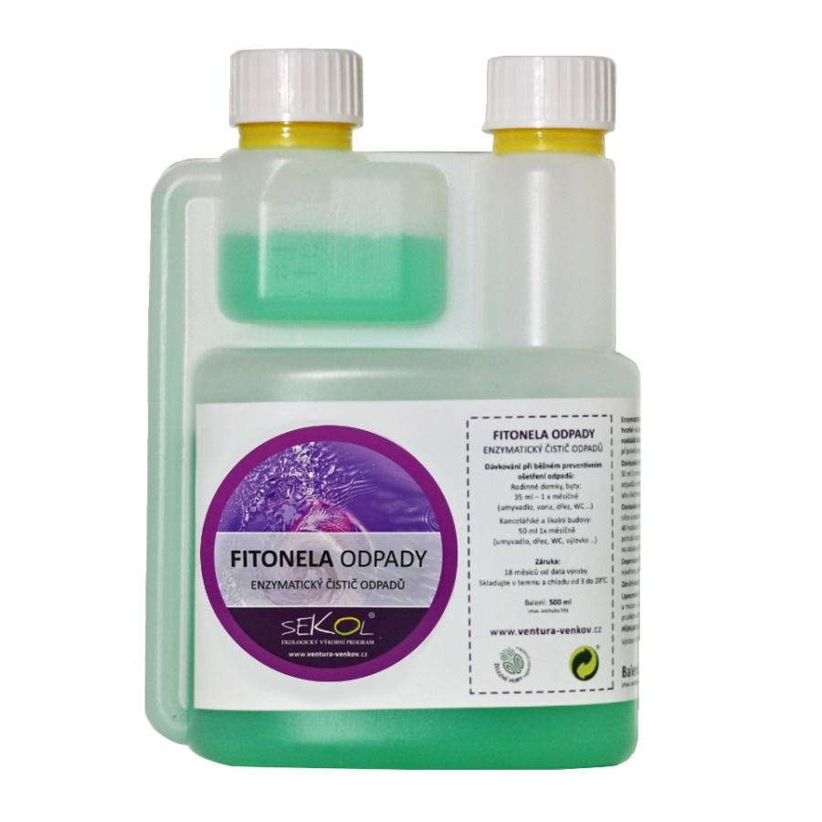 Čistič odpadů - Fitonela odpady - 0,5 l