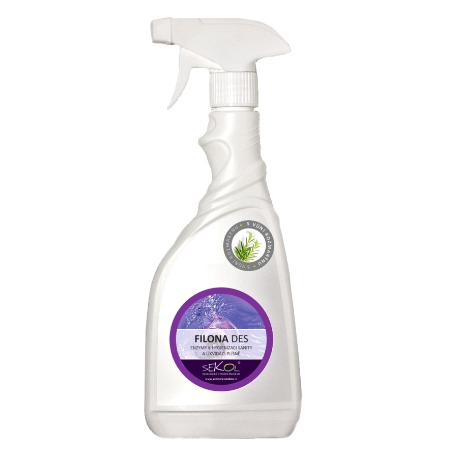 Enzymy k hygienizaci - Filona des - 0,5 l | Rozmarýn
