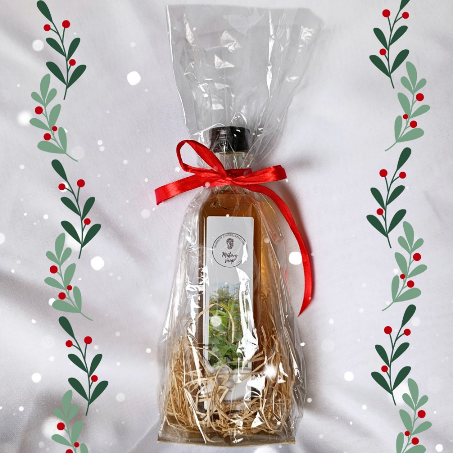 Lahvinka v celofánu