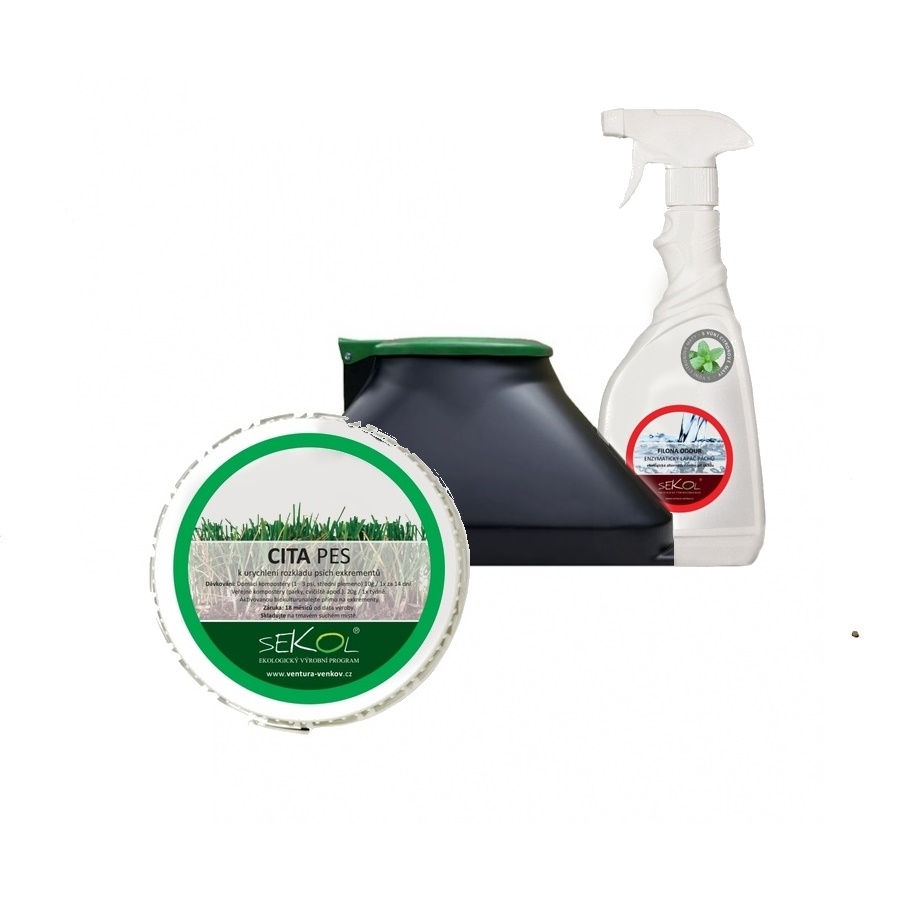 Výhodný set | Kompostér + Cita pes 400g + Filona odour 500ml