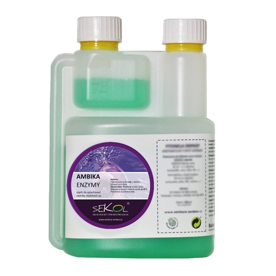 Ambika pro mobilní chemické WC - splachovací nádrž - 0,5 l