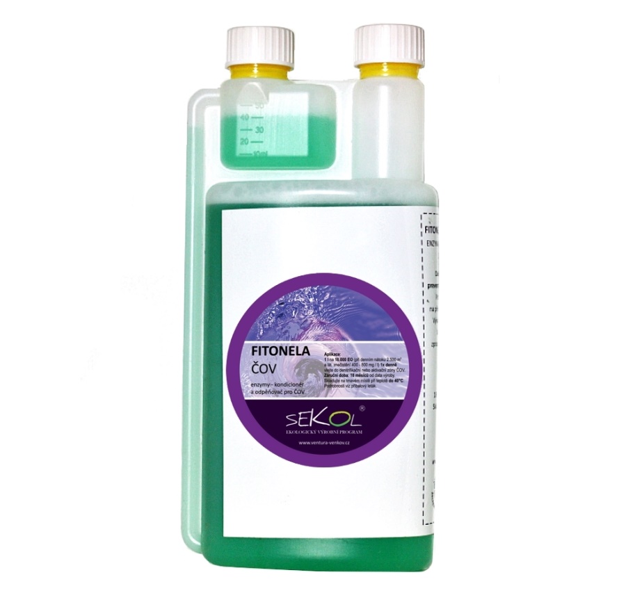 Enzymy pro domovní čistírny odpadních vod - Fitonela - 1 l