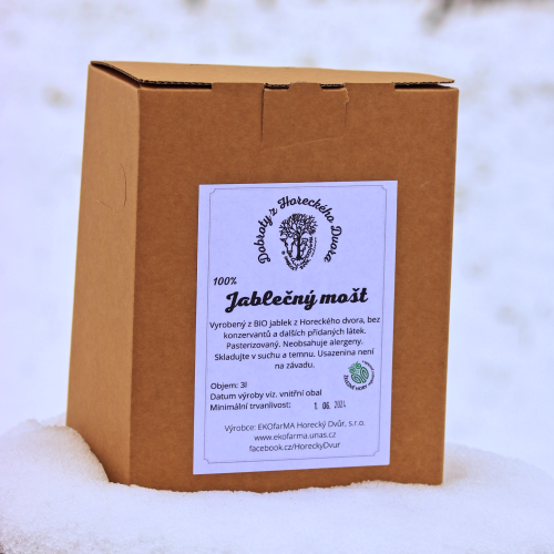 Jablečný mošt 3l