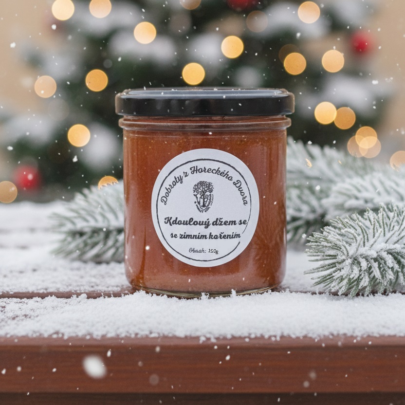 Kdoulový džem se zimním kořením