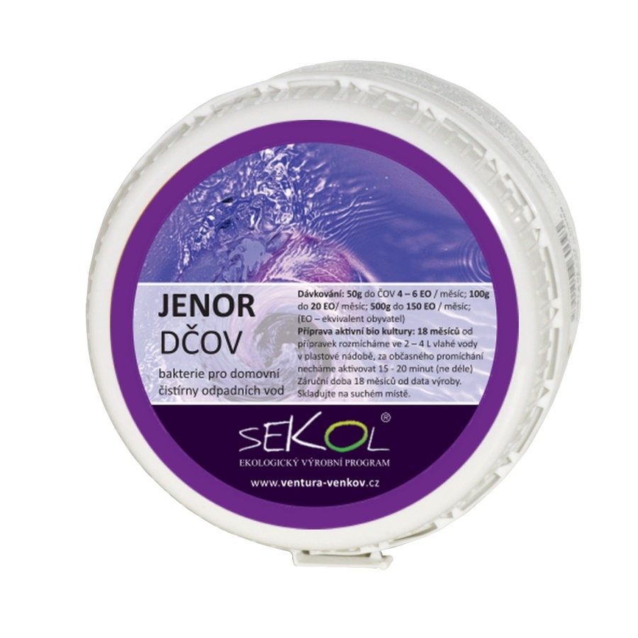 Bakterie pro domovní čistírny odpadních vod - Jenor - 250 g