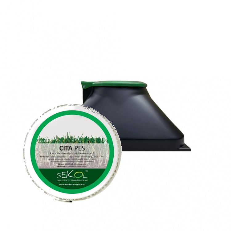 Výhodný set | Kompostér + Cita pes 400g