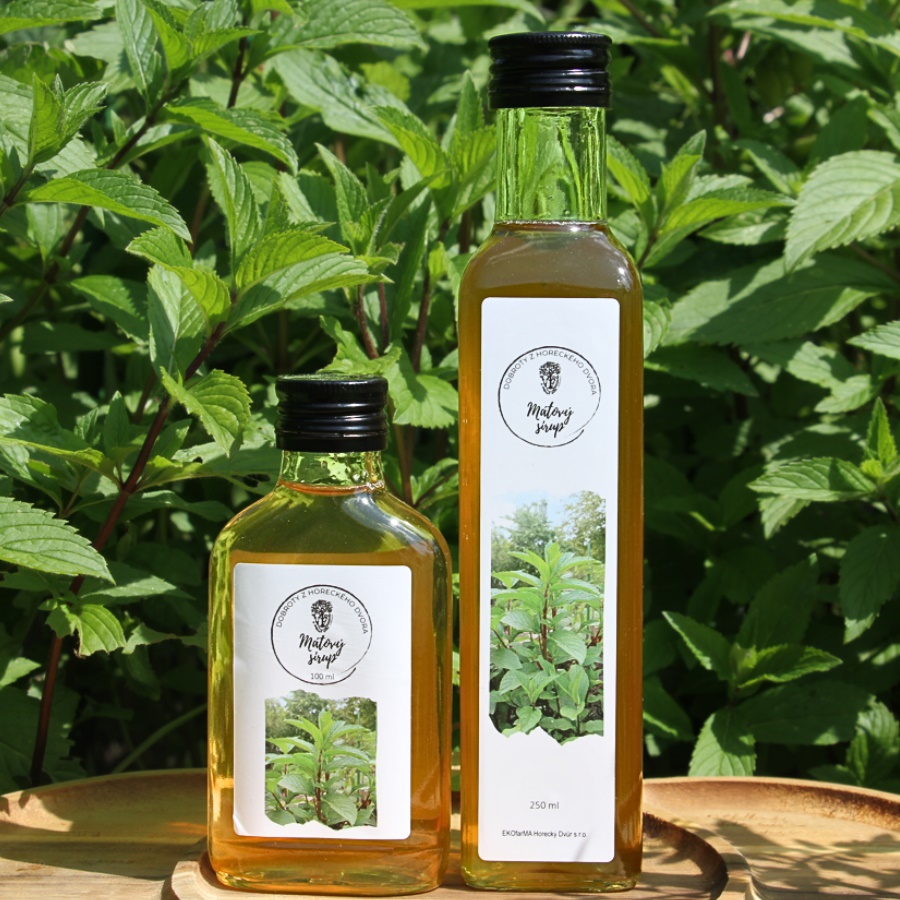 Mátový sirup