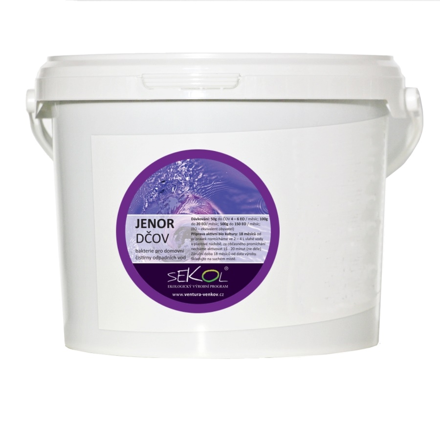 Bakterie pro domovní čistírny odpadních vod - Jenor - 2,5 kg