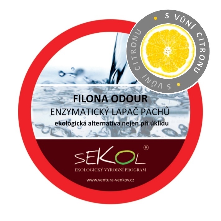 Enzymatický pohlcovač pachů - Filona odour - 5 l | Citron