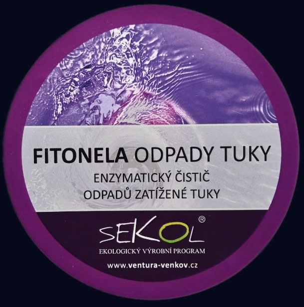 Čistič odpadů - Fitonela odpady tuky - 3 l