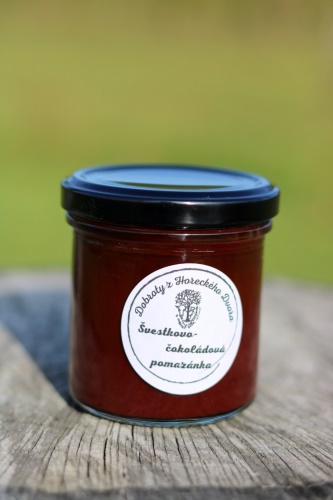 Švestkovo-čokoládová pomazánka