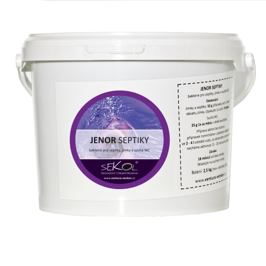 Bakterie do septiků - Jenor septiky 2,5 kg