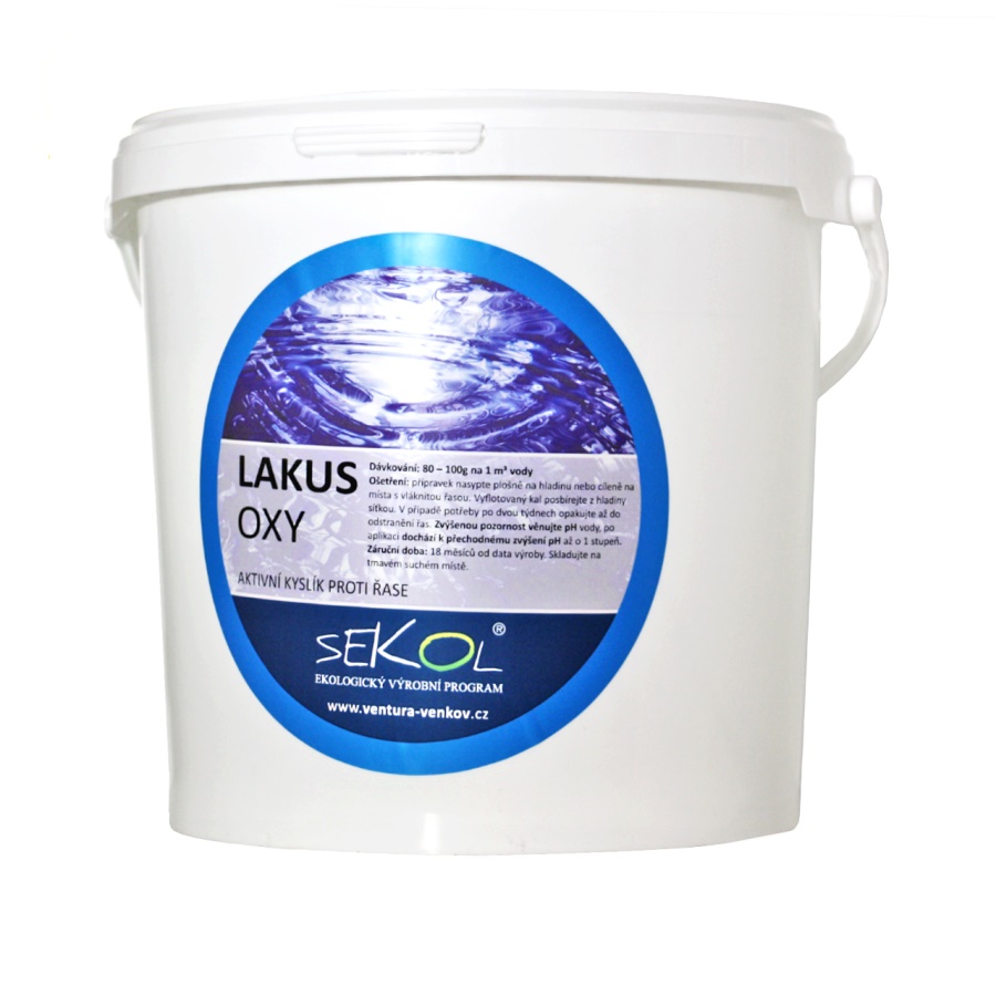 Aktivní kyslík do jezírka - Lakus oxy - 5 kg