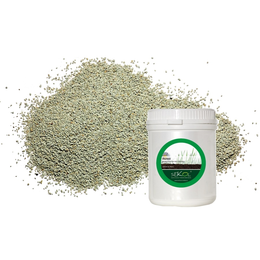 Zeolit 0,5 - 1 mm (25kg) + bioaktivátor pro záhony Oluska (500g)