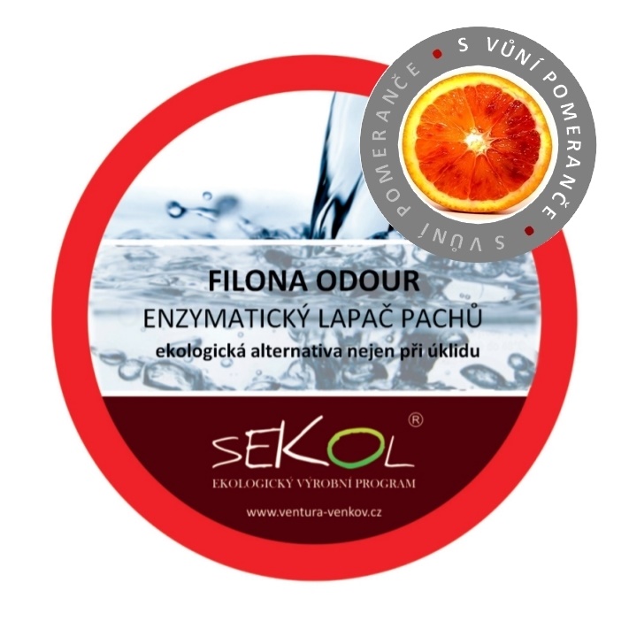Enzymatický pohlcovač pachů - Filona odour - 5 l | Pomeranč