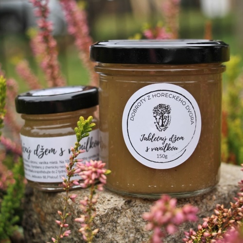 Jablečný džem s vanilkou