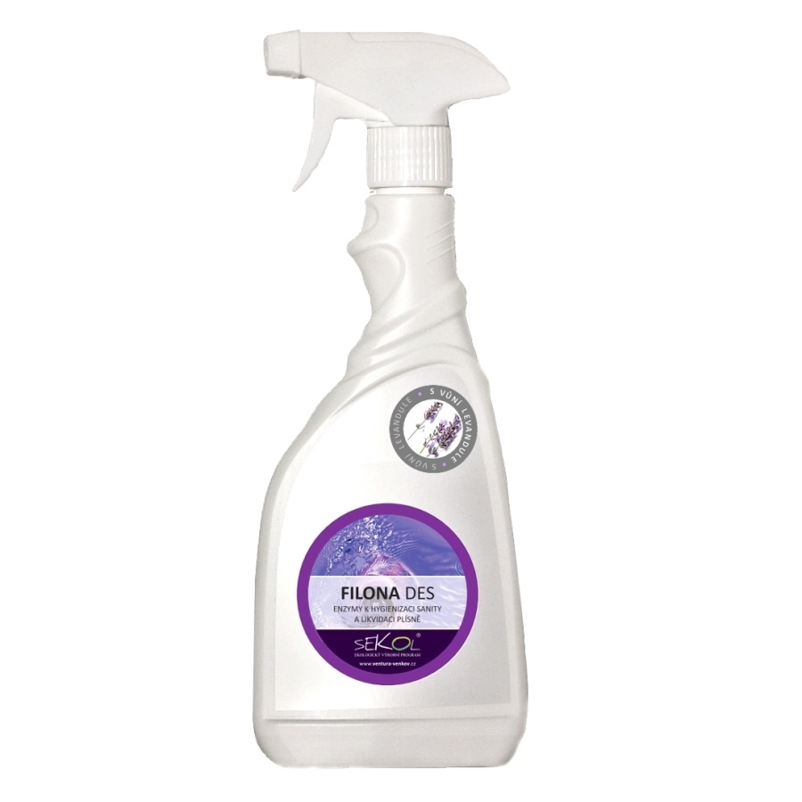 Enzymy k hygienizaci - Filona des - 0,5 l | Levandule